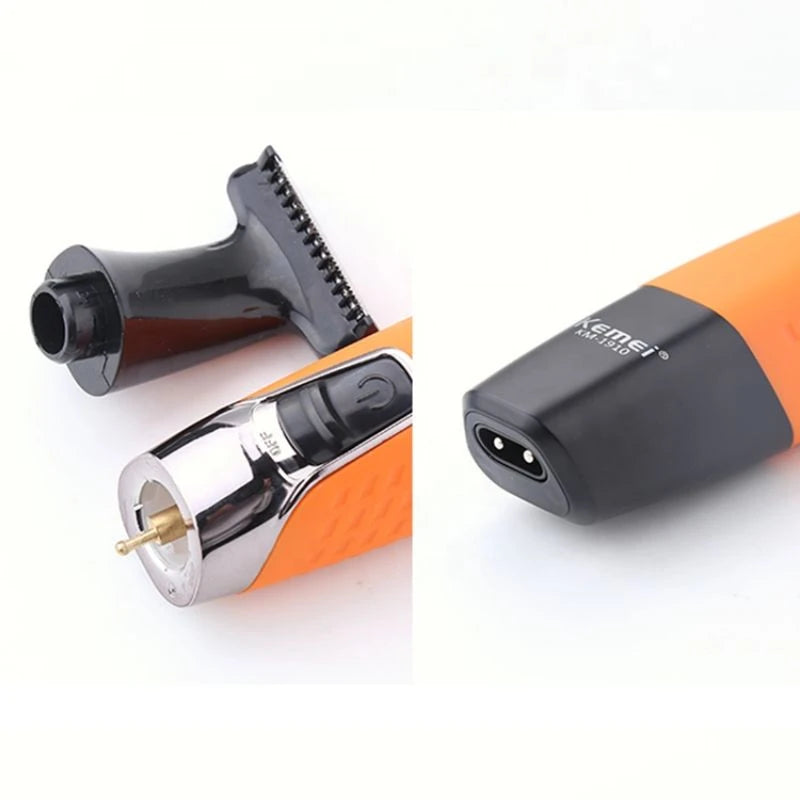 Kemei - 4-in-1 Waterproof Eyebrow & Facial Trimmer