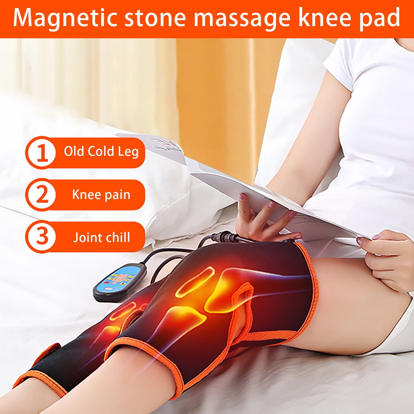 Electrically Heated Knee Joint Warmer Massager