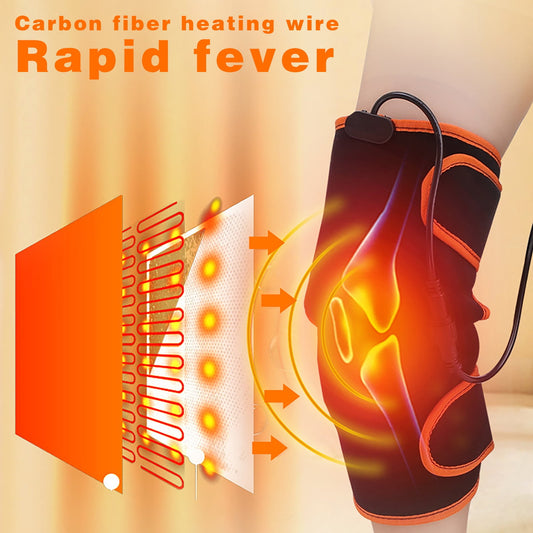 Electrically Heated Knee Joint Warmer Massager