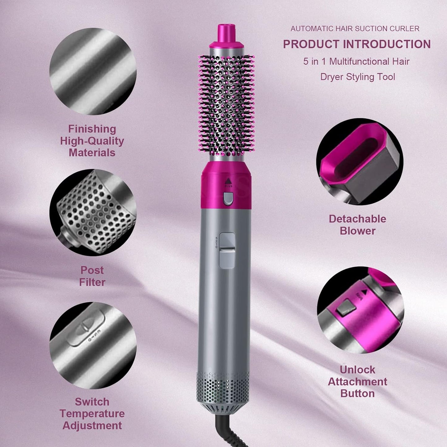 Hot Air Brush 5 in 1