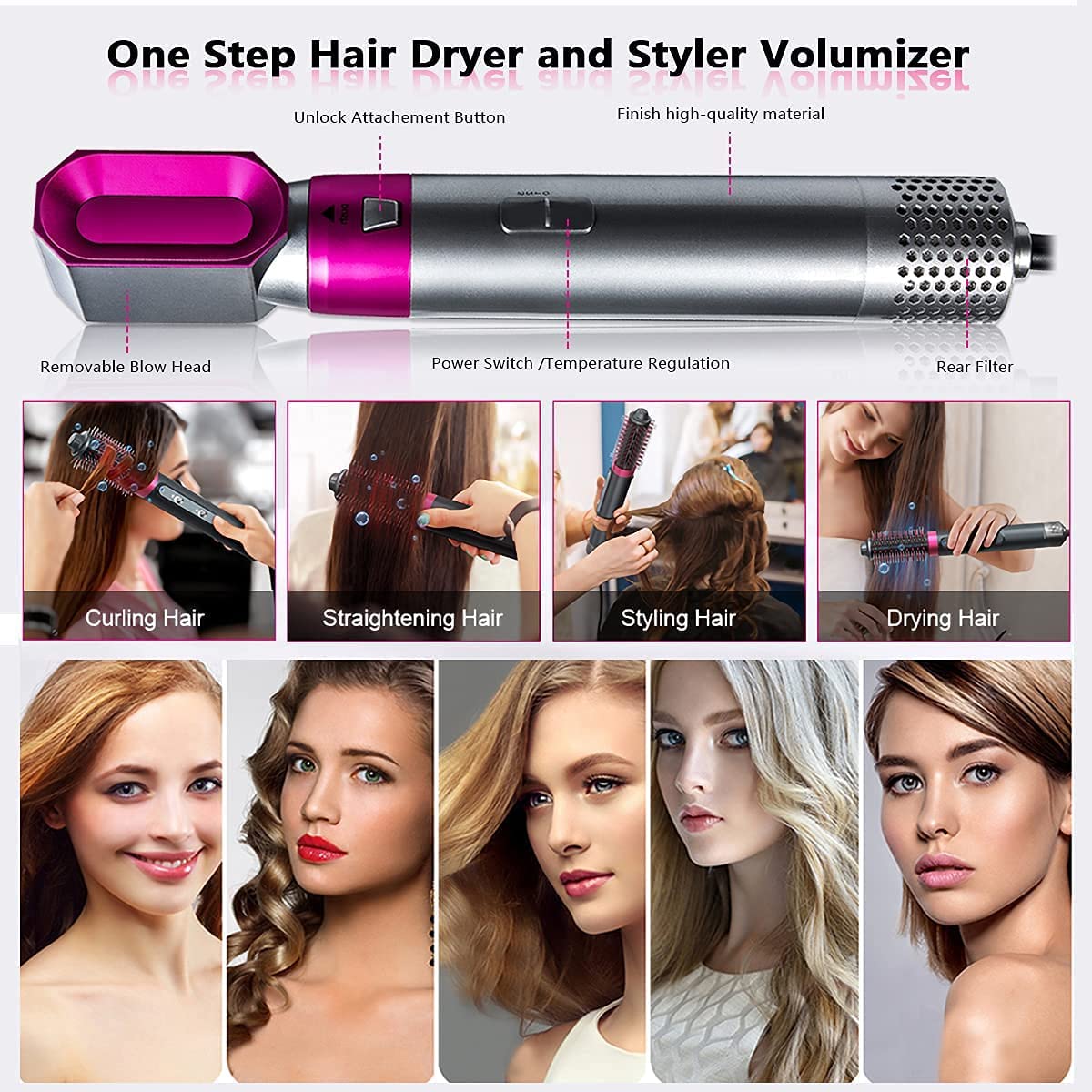 Hot Air Brush 5 in 1