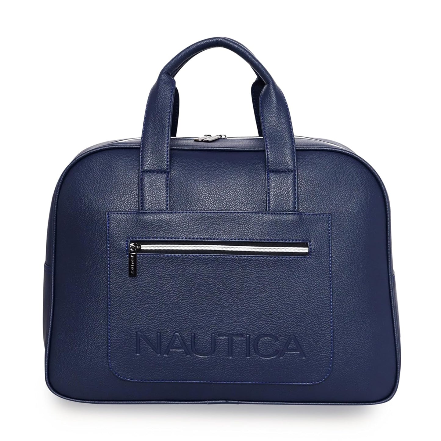 Leatherette Duffel Bag-Nautica