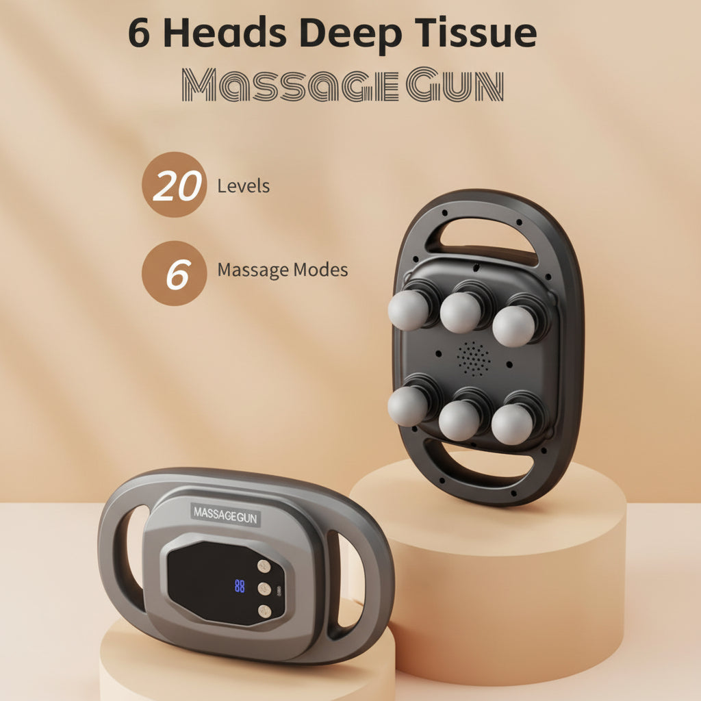Deep Tissue 6D Massage Gun