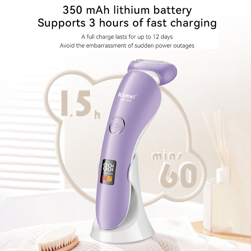 Kemei - Professional Eyebrow & Facial Trimmer